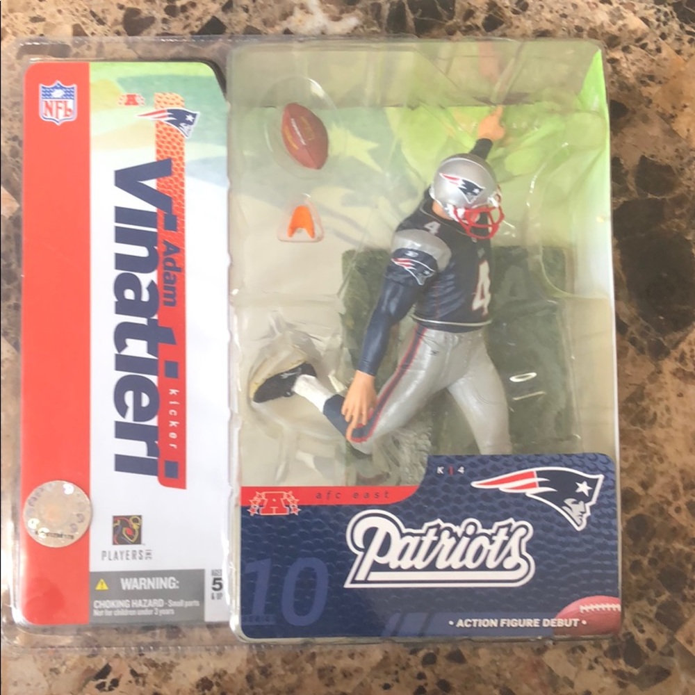 NFL Patriots Action Figure Debut